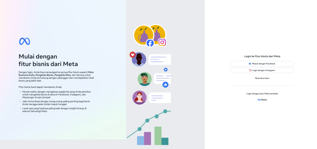 screenshoot business.facebook.com